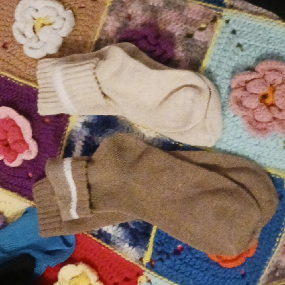 New Cotton&Wool Socks! Khaki,Tan,LtGray,Black,Dk Gray,Blue6prs. NEW!NEVER WORN!! - Picture 2 of 4